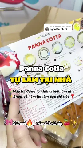 Trả lời @Thùy Mi Tín đồ Panna ưiiii 🥰🥰 có set ngũ vị mới ra mắt tận 5 vị mứt lunnnnn nạ #pannacotta #panna #pannacottanhalam #tulampannacotta #ngan125 