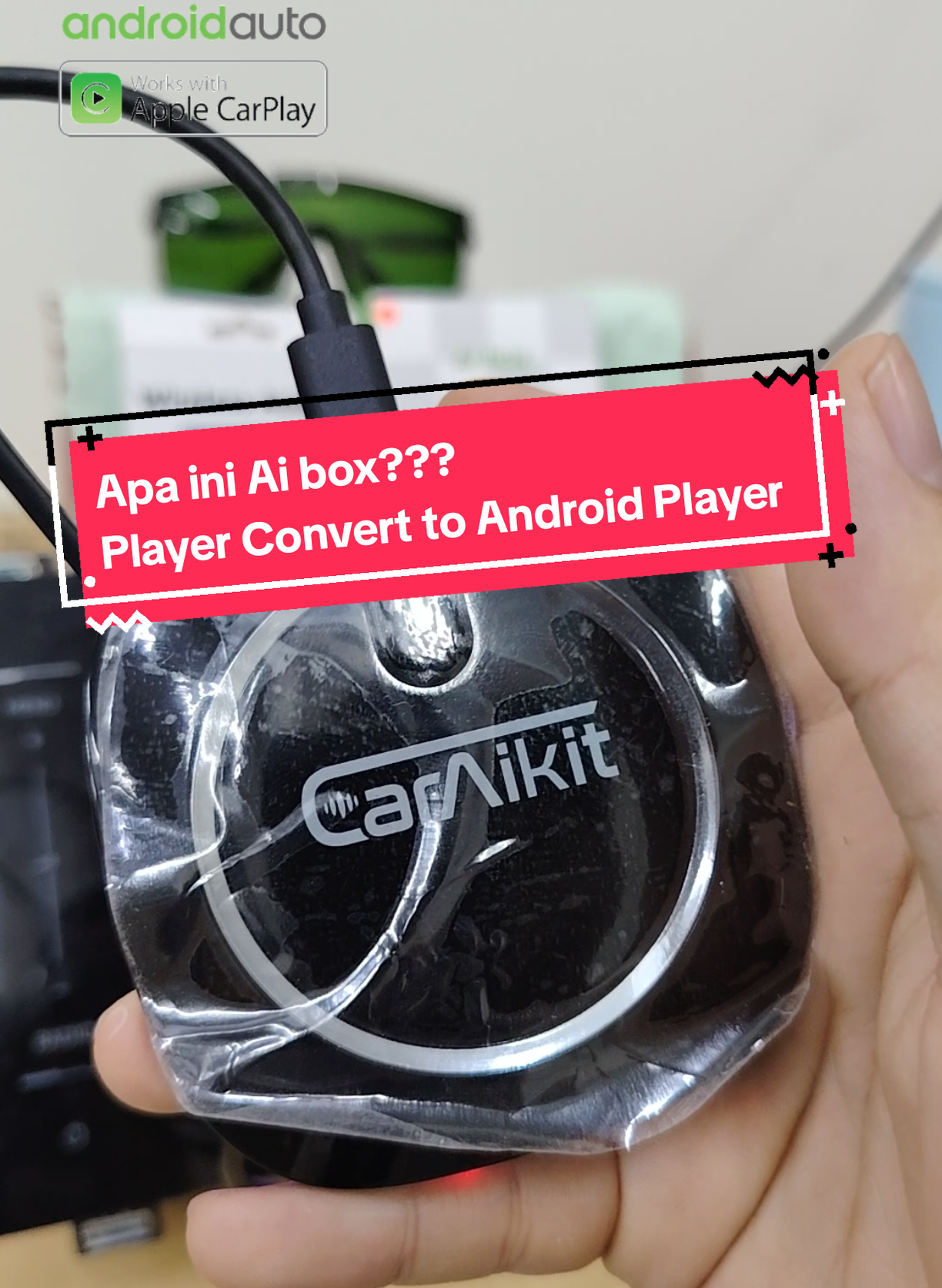 GT8 Ai Box Plug and Play Only #carplay #caraikit #adapter #carplayinstaller #wireless #fyp #viral #applecarplay #androidauto #viralvideo 