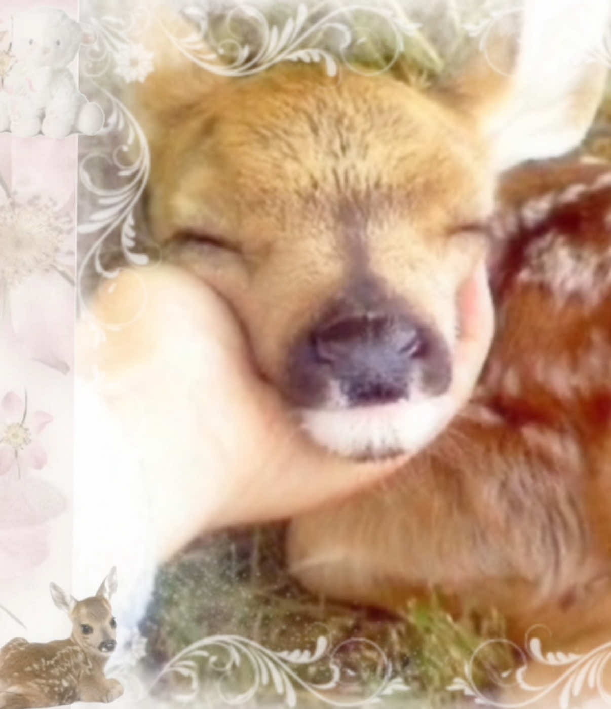 Bambi 🥹💕.                            #fyp #bambi  #cute #cuteanimals #xyzbca #zyxcba #fypシ #edit #moodboard #moodboardaesthetic #aesthetic #foryoupage 