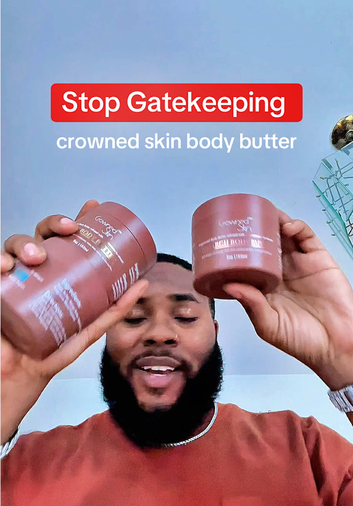 The reviews are in, this @Crowned Skin body butter hits DIFFERENT… and now it’s on SALE . Rich, long-lasting moisture + luxury scent = a steal you don’t want to miss. I’mma stop gatekeeping this, grab yours on TikTok Shop while supplies last! .  #CrownedSkin  #crownedskinbodybutter  #t#tiktokshopmemorialdayt#tiktokshoprestockt#tiktokshopfathersday#TikTokShopSummerTurnUp  #IfYouKnowYouKnow #m#mensbodybutterm#mensfragrancem#menslotionm#menscolognem#menspheramonecolognef#forhimf#formenp#pheremoneperfume#creatorsearchinsights