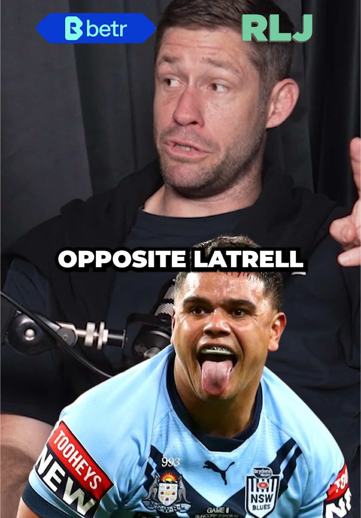 “Baptism of fire”🔥  How will Rob Toia🐔🔴go up against an inform Latrell Mitchell🐰🔵 Did Billy Slater make the right call selecting the 10 game rookie⁉️ #fyp #rugbyleague #nrl #StateOfOrigin #journeymen 
