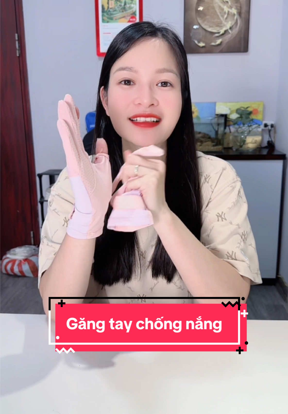 Găng tay Lái Xe Chống Nắng UPF  #gangtay #gangtaychongnang #gangtaychongtiauv #gangtaychongnangnu #gangtayhongon #xuhuong #review #viral #tiktok #trending #xh #xhuong #xhuongtiktok #diudidom 
