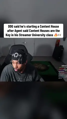DDG said he’s starting a Content House after Agent said Content Houses are the Key in his Streamer University class 🔥👀 #streameruniversity #ddg #agent00 