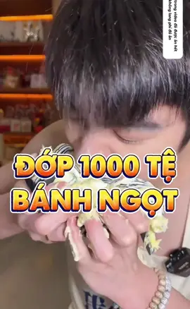THỬ THÁCH ĐI ĐỚP 1000 TỆ BÁNH KEM #xh #xhtiktok #mukbangeatingshow #mukbangvideo #mukbang #thánhđớpchina 