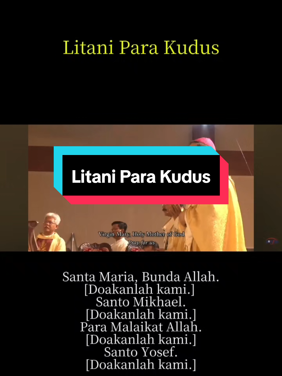 Litani Para Kudus #omkkatolik #katolik #ekaristi #ekaristikatolik 