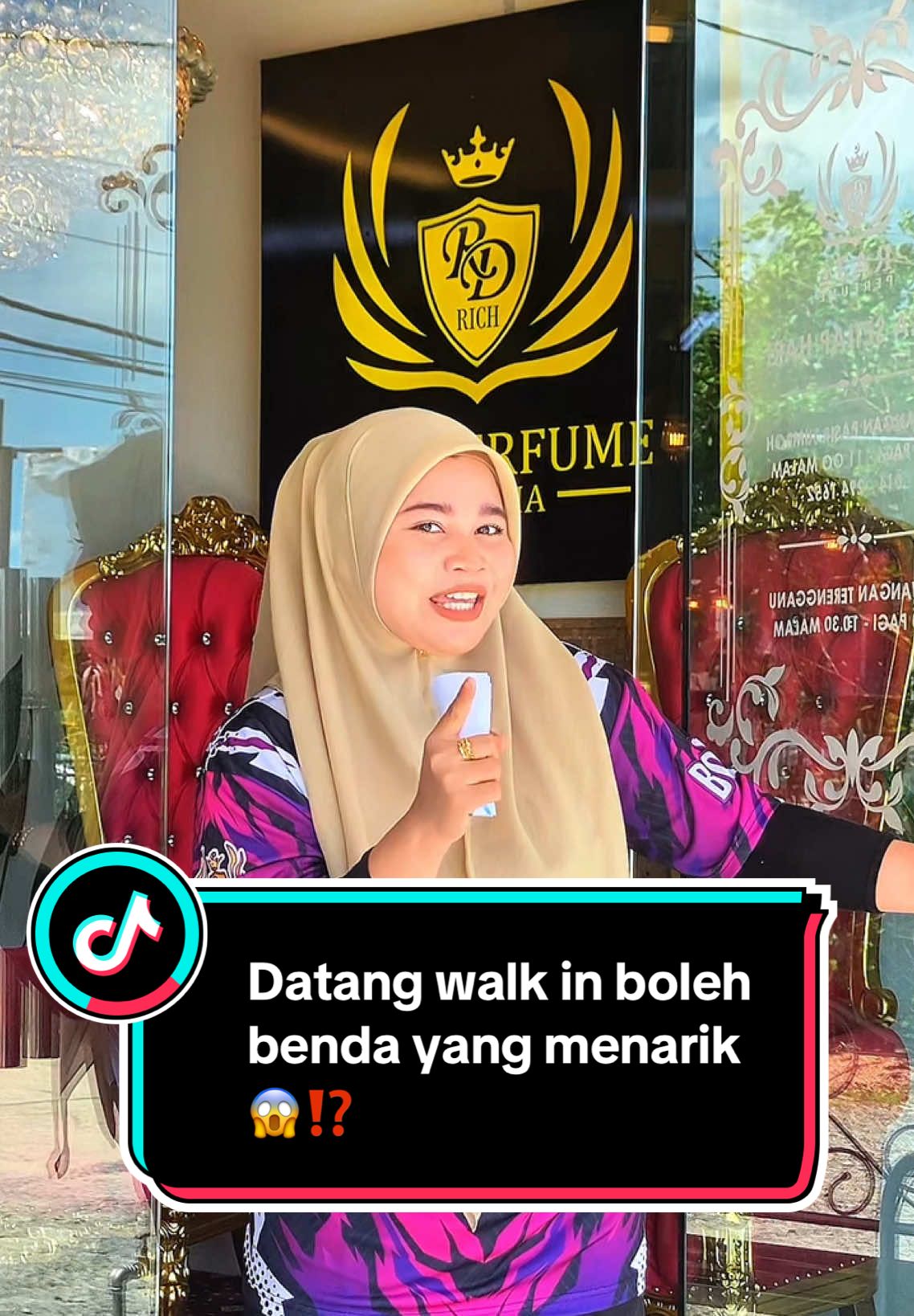 Jangan lupa datang ke walk in sekarang hadiah misteri menanti ada😍🔥#perfume #perfumeviral #rajaperfumemalaysia #fypage 