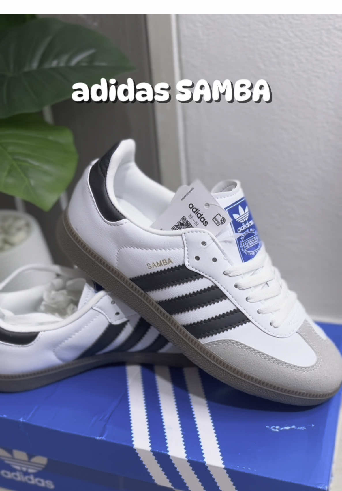 รองเท้าอดิดาส Sanba 👟👟#รองเท้าแฟน#รองเท้าทํางาน #รองเท้าผ้าใบ 