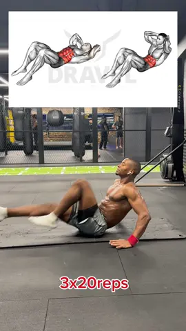 Absworkout 🍫Do this 3 times a week to have well-traced abs🧠