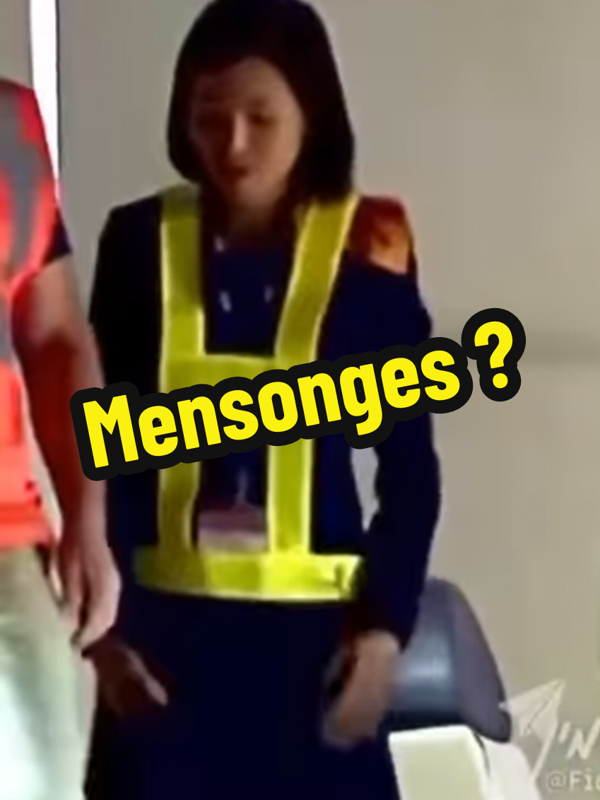 Avion Presidentiel..Une hôtesse de l'air, blessée à l'épaule, vêtement déchiré, le sang coule et personne ne dit rien.Que nous cache-t-on ?#dispute #brigittemacron #mensonge #vietnam #macronemmanuel 