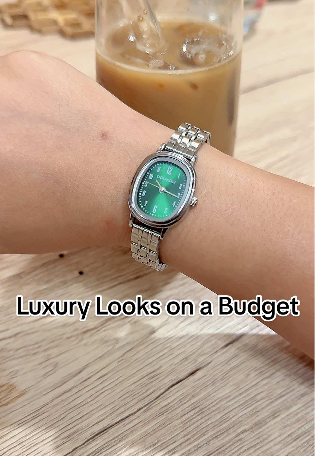Luxury Looks on a Budget, check out this elegant watch!  #womenswatches, #luxurywatches, #fashionaccessories, #WatchCollection, #stylishwatches #watchforwomen 