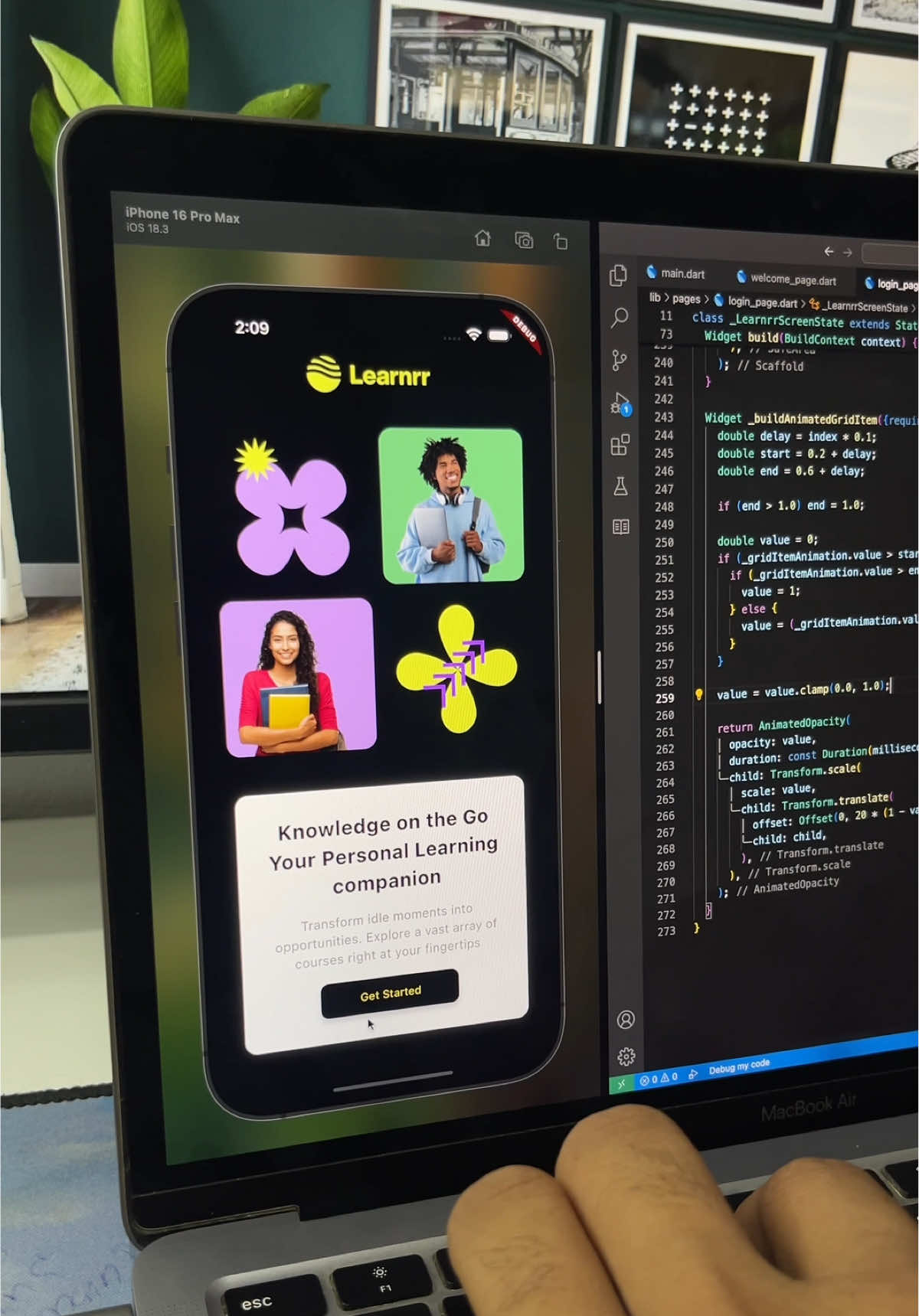 Flutter UI Design  #flutter #coding #programing 