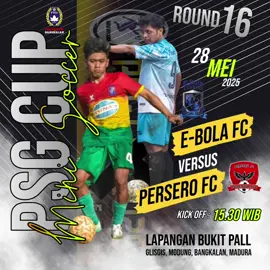 JADWAL PERTANDINGAN BABAK 16 BESAR HARI KE TIGA PSG CUP 2025 #turnamenminisoccer #psgcup2025 #glisgis #modung #kabupatenbangkalan 