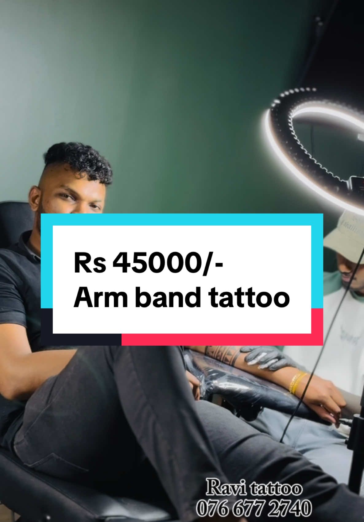 Rs 45000/- Arm band tattoo ❤️#armbandtattoo #bandtattoo #forboys #besttattoo #uncommon 