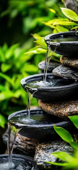 Live Wallpaper | Tranquil Waters #zen #livewallpaper #flowingwater #relaxingvibes #mindfulmoments #tranquil #water #zengarden #phonewallpaper #ai #fyp