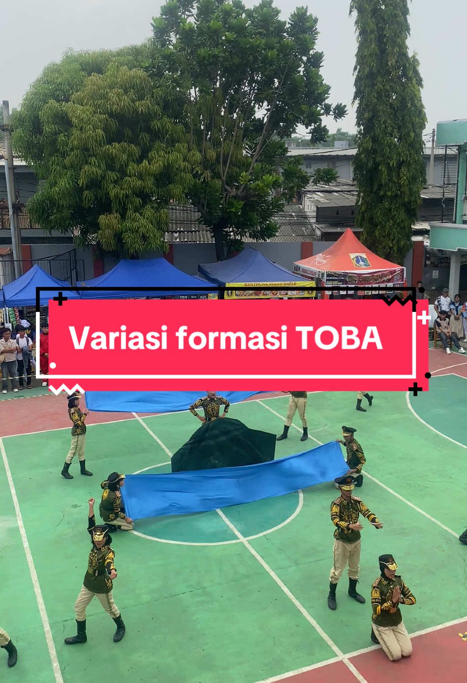 Variasi formasi TOBA at LKBB TIMOER SMK RISTEK JAYA JAKARTA #Paskibra #Blackbone #TOBA #fyp 