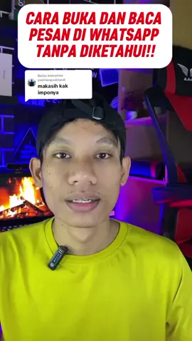 Membalas @padrianpadrian8 Cara Membaca Pesan di Whatsapp Tanpa Diketahui dan Tidak Terlihat Online #tutorial #tipsdantrik #trikwhatsapp 