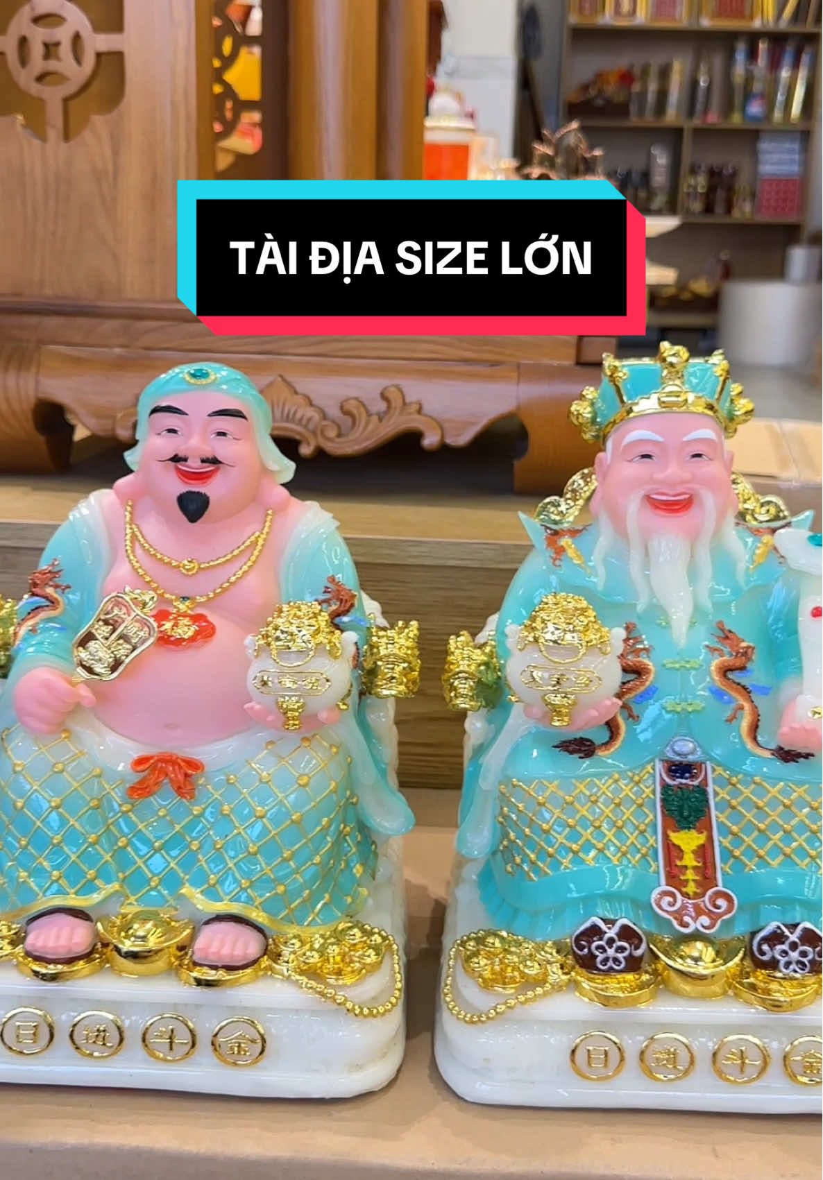 Tài Địa Hoàng Kim size 30cm #dothothienhung  #phongthuytamlinh  #bantho #vatphamphongthuy #tailoc #mayman #thocung #thantai #thodia #thantaithodia 