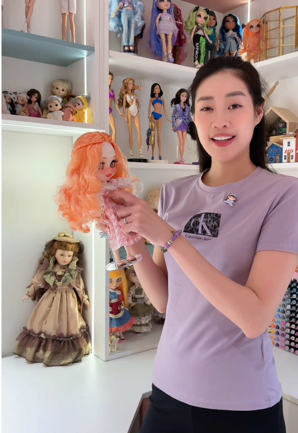 Giới thiệu với cả nhà dòng búp bê Vân mới sưu tầm 💫💞 #khanhvan #bambytiny #blythe #khamphacungvan #tiktokgiaitri #tiktokxuhuong #tiktokviral 