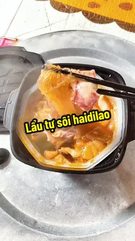 Lẩu tự sôi bò hầm cà chua haidilao thơm ngon #review #lautusoihaidilao #doanvat #ngocreview 