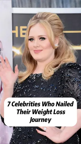 7 Celebrities Who Nailed Their Weight Loss Journey,the Last One Will Shock You!#adele #jessicasimpson #fyp #celebrity #usa #hollywood #famous 