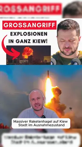 Massiver Raketenhagel auf Kiew – Stadt im Ausnahmezustand #bundestag #politik #eilmeldung #deutschland 
