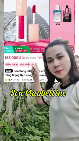 Son nhà M đang seo mọi người ơi Màu này lên môi đẹp hết ý#Maybelline #sonmaybelline #mekup #trangdiem #lamdep 