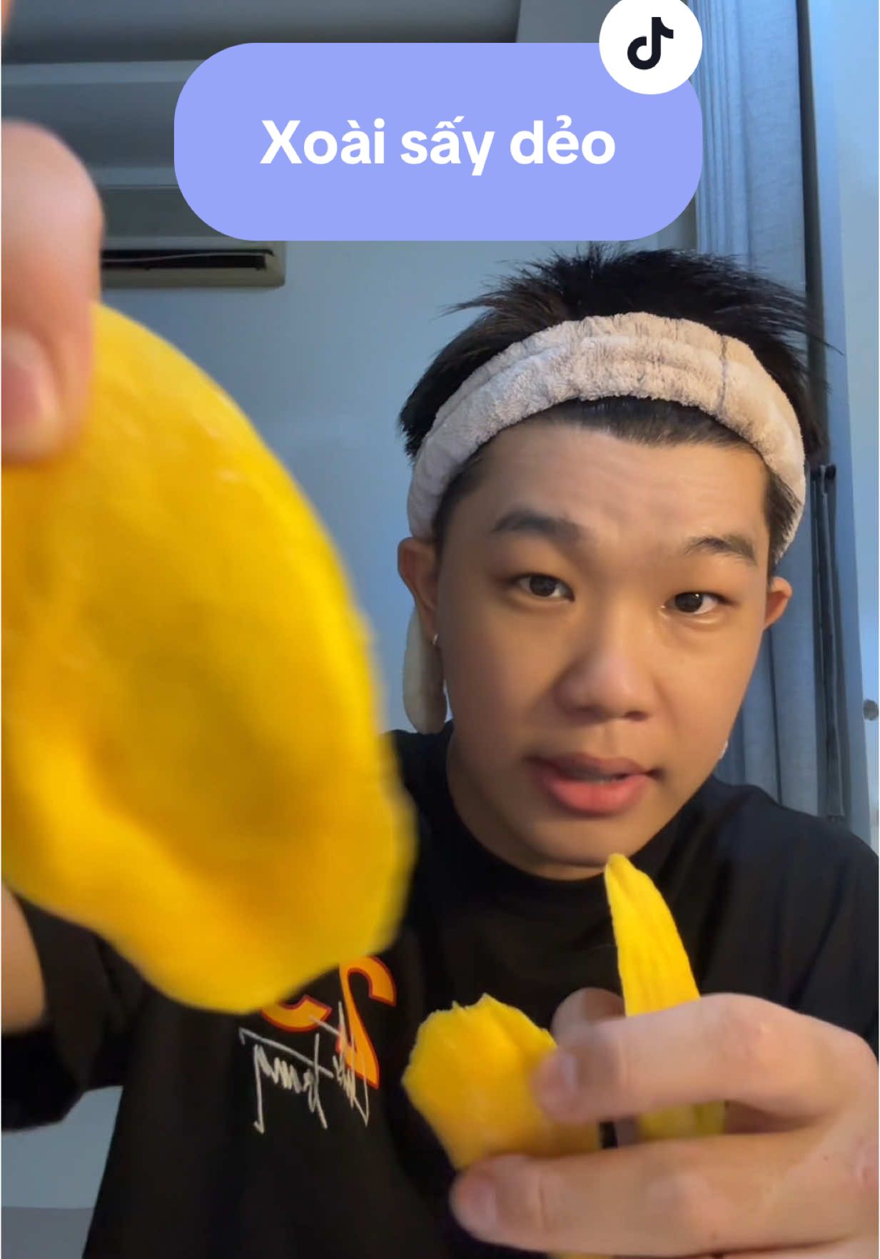 Mukbang xoài sấy dẻo #bảoneriviu 