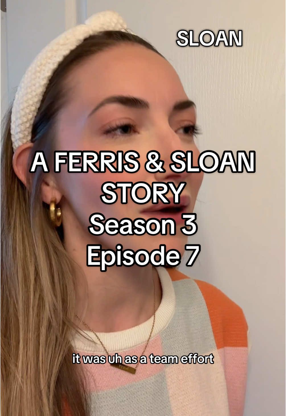 Replying to @Lindsey Bear A Ferris & Sloan Story Season 3, Episode 7!  Reminder on characters: Ferris (grey hat) and Sloan (white headband) are married and just moved to Massachusetts.  His mom, Kate, (brown glasses) and dad, Ted (purple hat) are going through a divorce.  Sister Jenny (red headband) is casually dating Johnny (black beanie) and just moved in with her new friend from school, Emily (pink hat).  Helen is Johnny’s mom and Kate’s coworker (green glasses and jean jacket) All Ferris & Sloan parts are in the playlist :)  #bride #bridetobe #bridal #engaged #funnyskits #BookTok #author #writer #dramaskits #contentwriter #familyskits #storyteller #wedding #weddingplanner #weddingcontent #weddingtiktok #weddingday #weddingdress #weddingtok #bridetok
