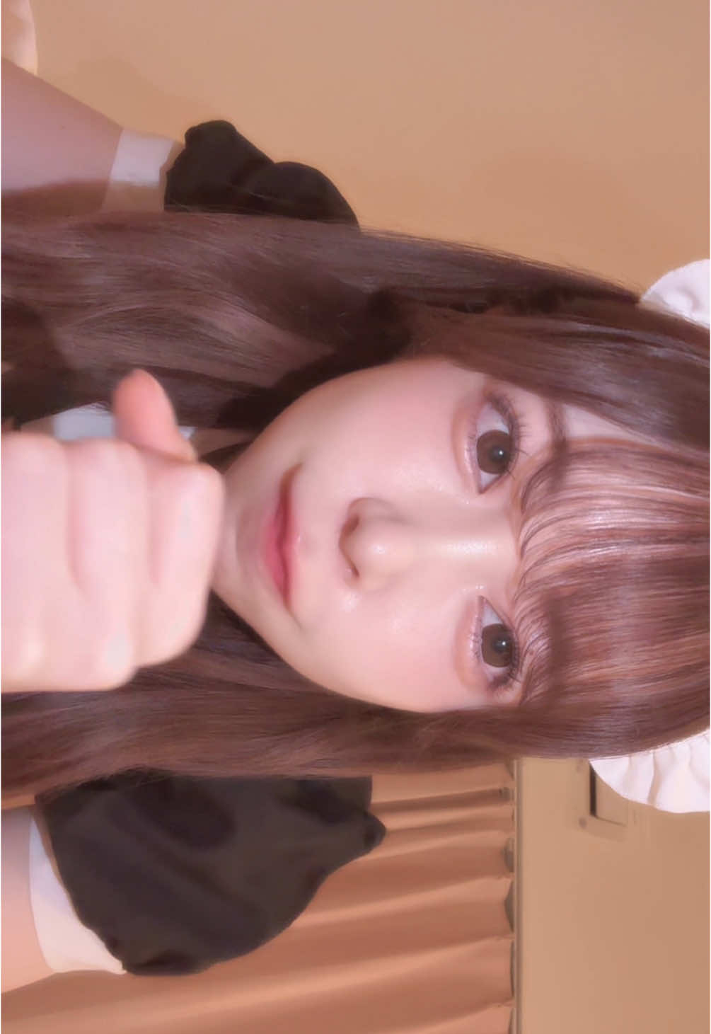 画角がそれすぎる #fyp #おすすめ #02 #mytype #コスプレ #メイド 