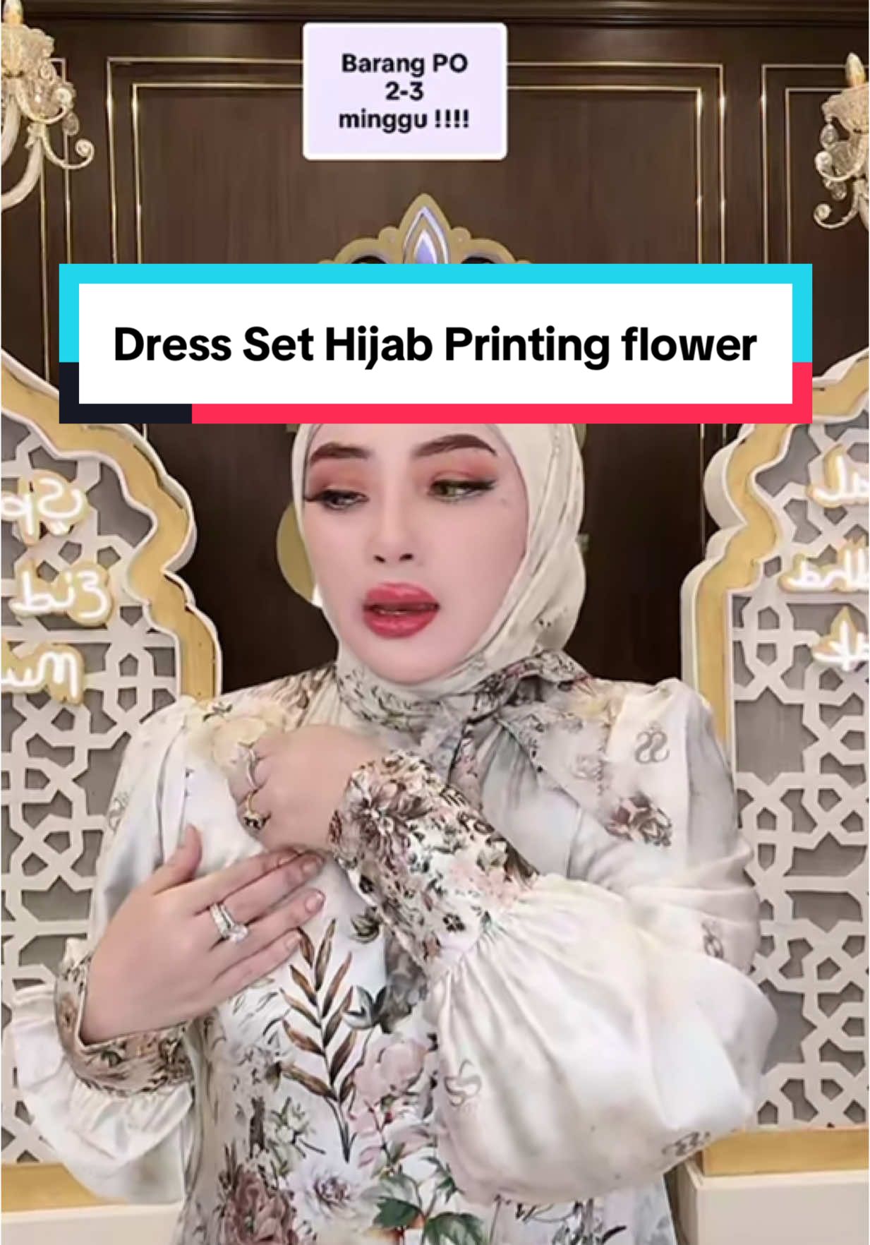 #dressmewah #dress #gamiskekinian #gamis #dresslebaran #gamisprinting #shellasaukia 