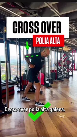 CROSS OVER POLIA ALTA - COMO EXECUTAR 