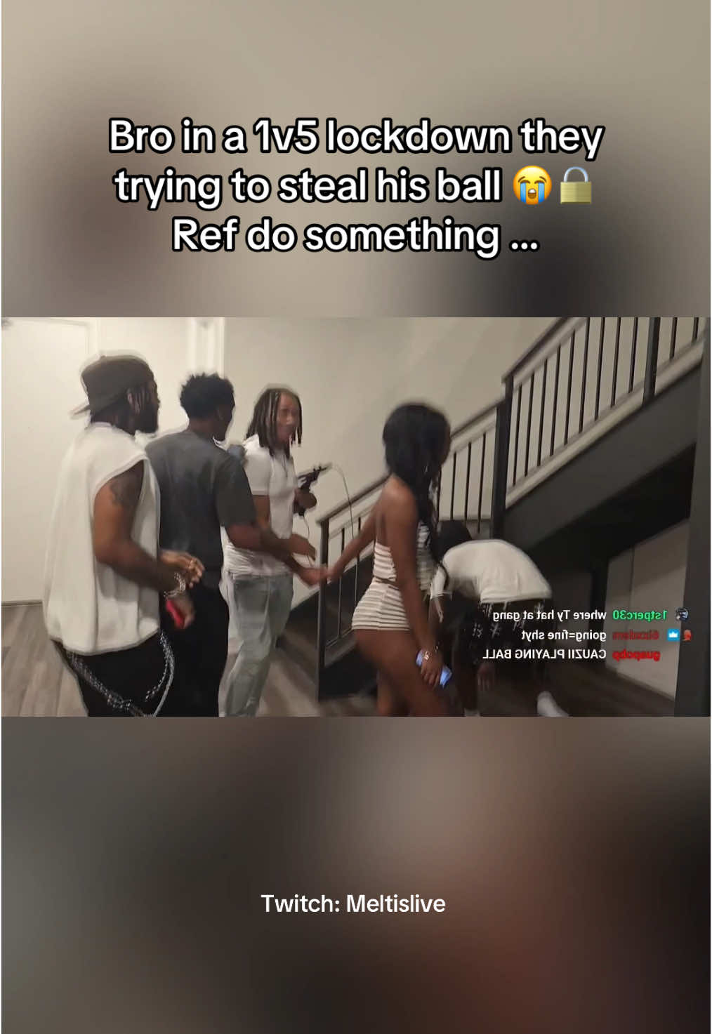 Ref do something 😭#meltislive  #dredatopic #tykwondoetv #cgeezy #fyp  #viral #zyxbca    #primetimehitlatv melt dirty mack 
