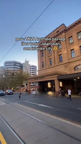 Biar ga working hard visa terus.  Kita usahakan ada holiday nya walau cuma jalan jalan ke city udah happy.  #whvaustralia #workholidayvisa #adelaide 