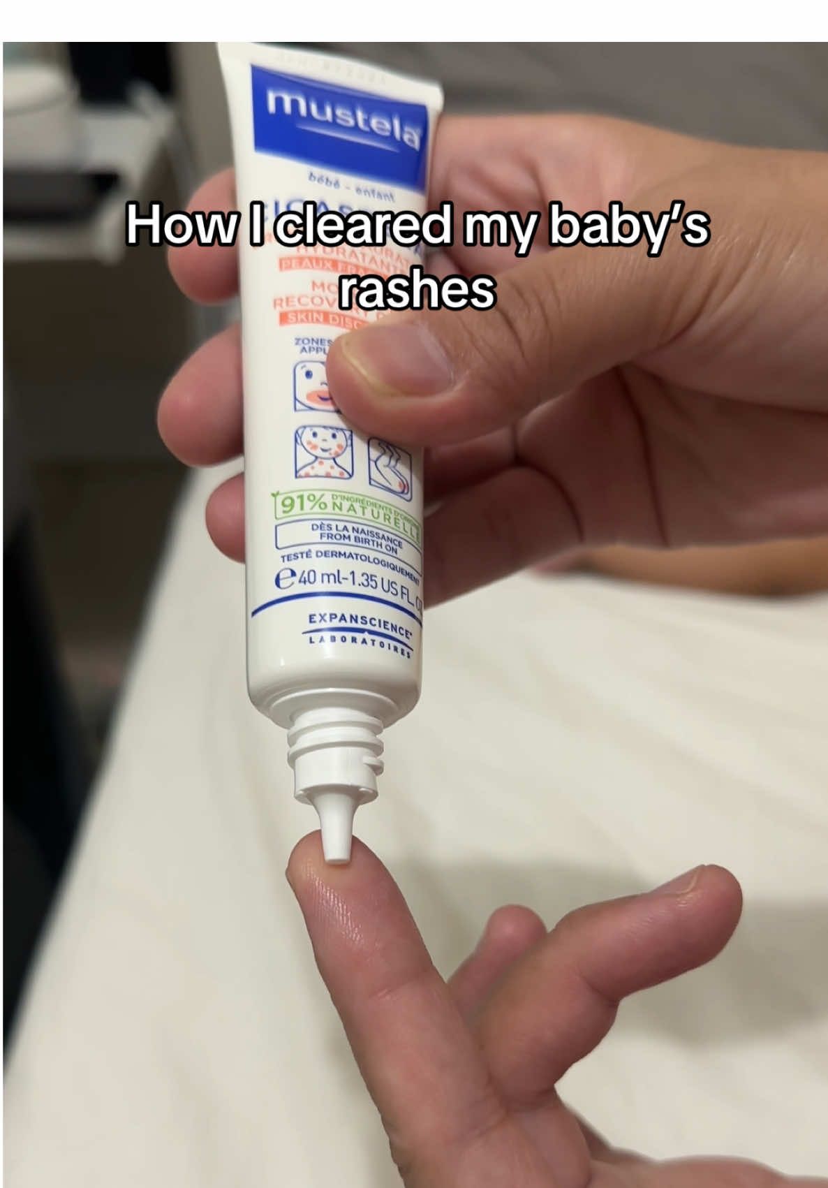 Mustela Cicastela Moisture Recovery Cream is a gentle, multi-purpose cream designed to soothe and restore your baby’s delicate skin. It’s particularly effective for minor skin irritations such as rashes, insect bites, scratches, and redness in areas like the diaper region, skin folds, or around the mouth. #mustelacicastela #cicastela #babyrashes #babyrashescream #GutsToExploreChallenge 