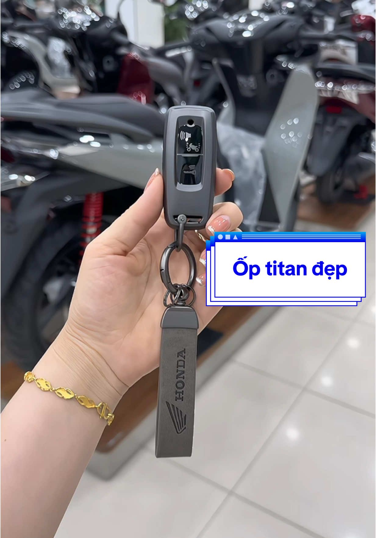 Ốp bọc khoá xe máy honda #xuhuong #honda #xemay 