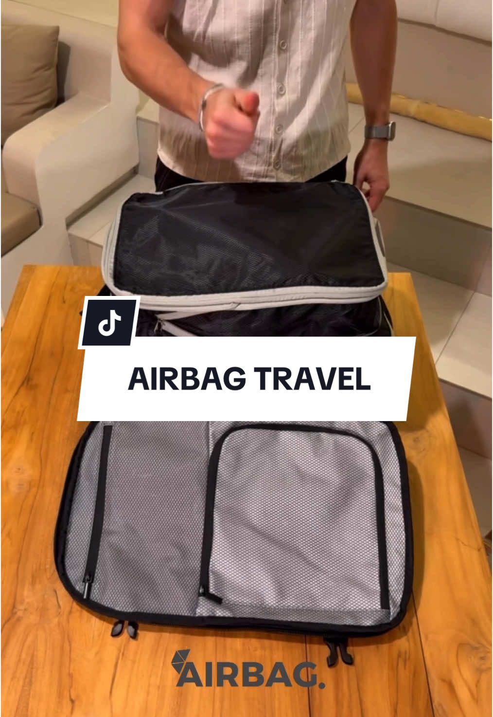 Les compagnies aériennes peuvent vous facturer des frais de bagage cabine qui peuvent représenter jusqu'à 5x le prix de votre billet !  Alors ne payez plus de frais de bagage pour le poids ou la taille  grâce à AIRBAG🛫 🎒Le sac de voyage AIRBAG c'est : • 2 semaines d'affaires • Dimensions cabine • Respect du poids limite imposé (8-12kg) • Aucun frais de bagage garanti ! • 75% de réduction du volume de vos vêtements • De 29l à 60l grâce à la compression sous vide • Multi-compartiments intelligents • Revêtement 100% waterproof #voyageur #vacances #travel #luggage #airline 