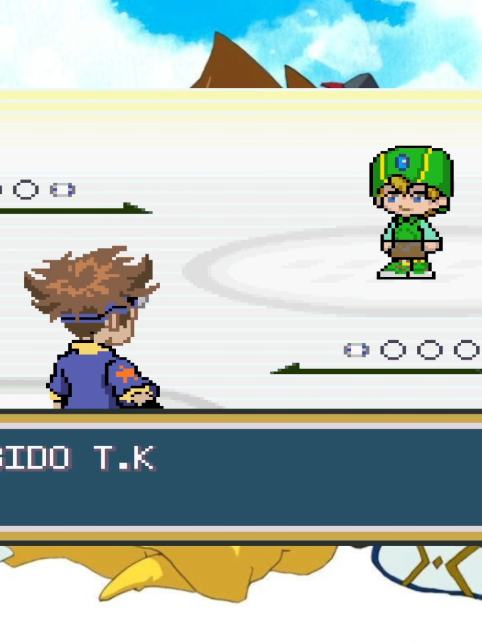 DIGIMON GBA - TAI VS TK #Digimon #Pokemon #ParaTi #GAMING #GameBoy #Game 