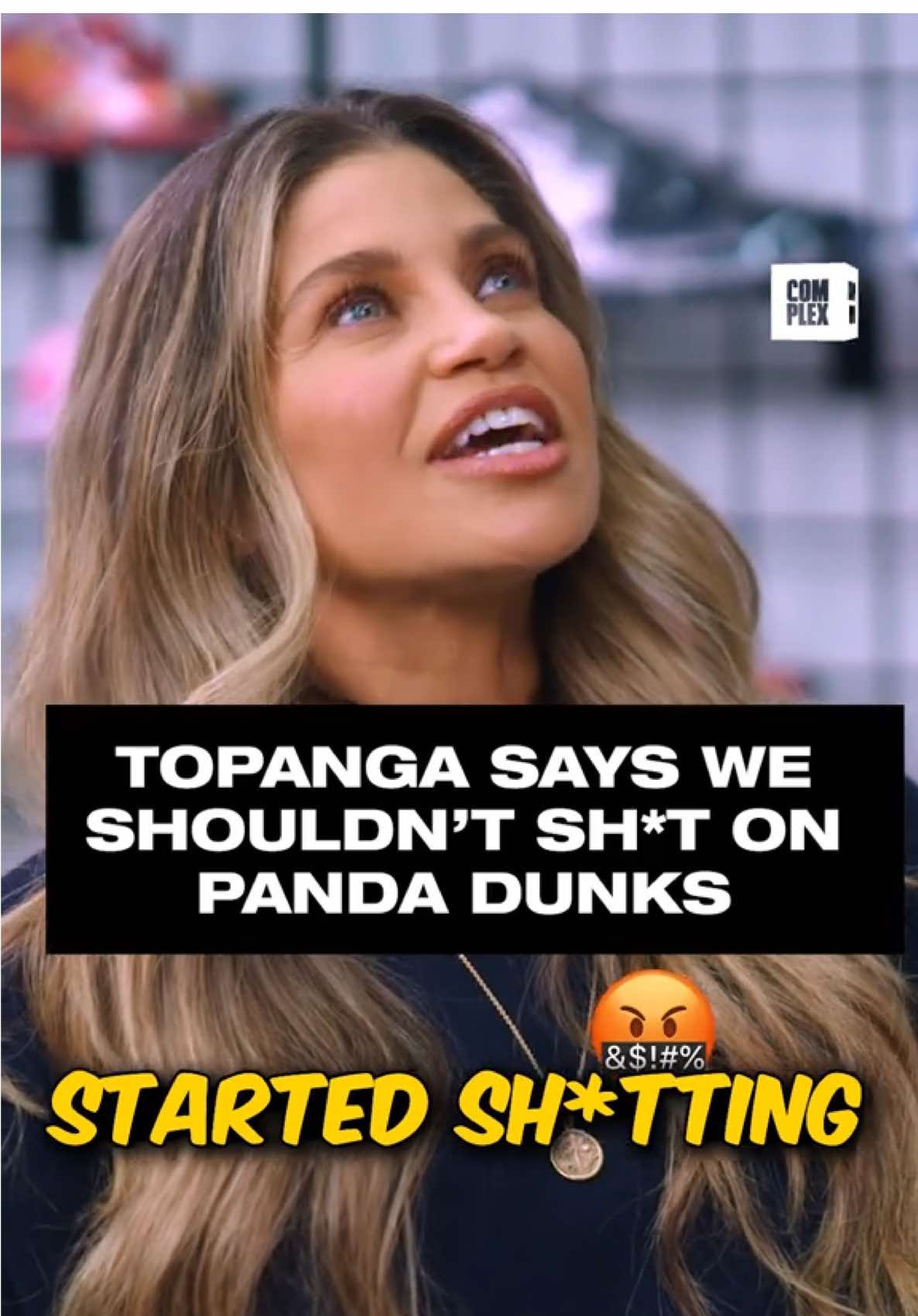 Topanga (@daniellefishel) said STOP the Panda Dunk slander 😤🔥🐼 on #SneakerShopping  Powered by @Autodesk   #ComplexKicks #PandaDunks #sneakerhead #nike #boymeetsworld #topangalawrence #daniellefishel #sneakerculture 