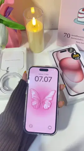 Alhamdullilah akhirnya bisa kesampaian💗✨ #iphone15 #pink #fyp #iphone15pink 