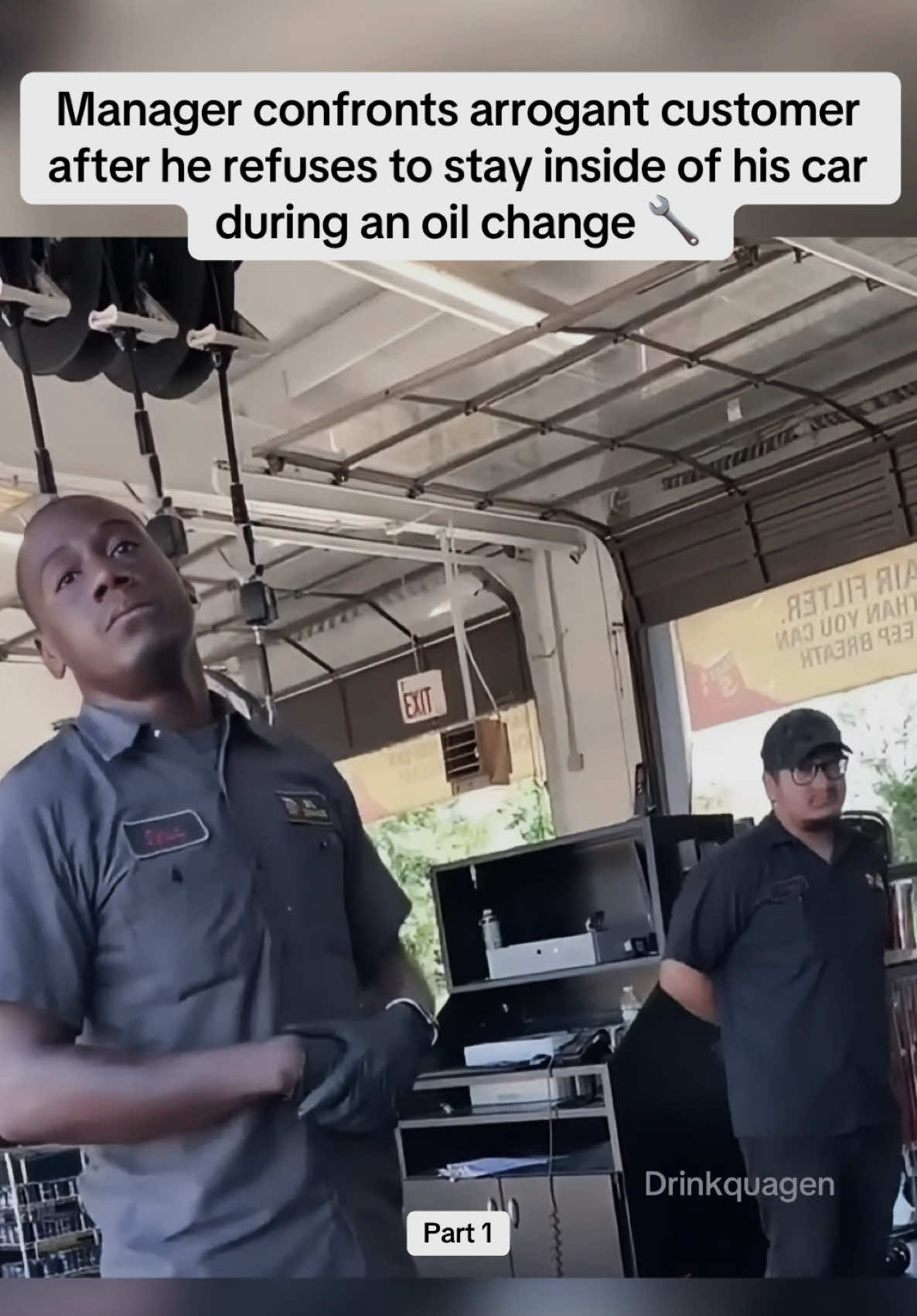 Customers Like This Make The Job Hard Motion