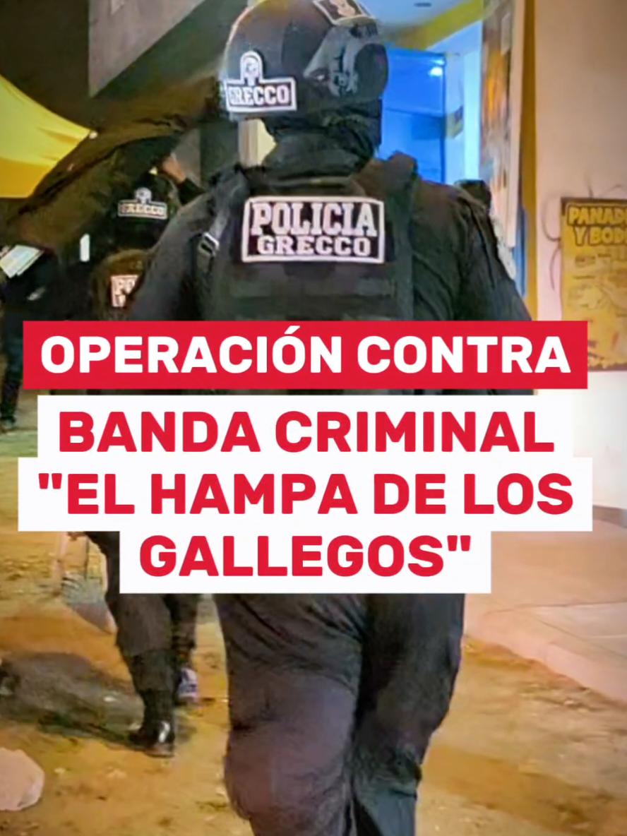 ¡GRECCO EN ACCIÓN! 👮🏻‍♂️🚨 Operación contra banda criminal 