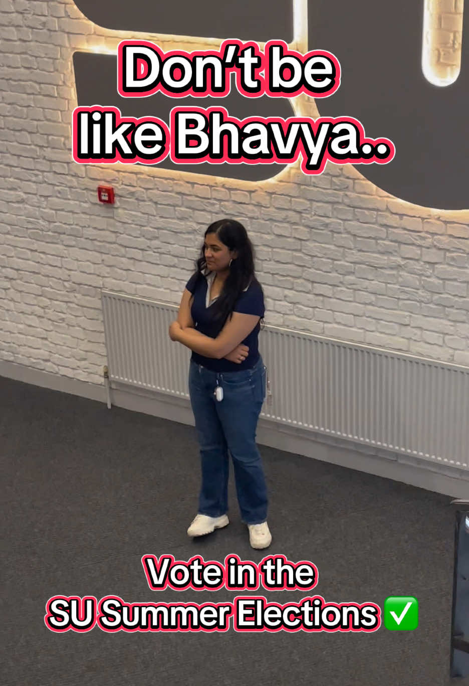 Are you Bhavya or Amelia? Let us know in the comments! 🫠🙌✨ #warwicksu #warwickuni #suelections #warwickstudents #warwick #party4u 