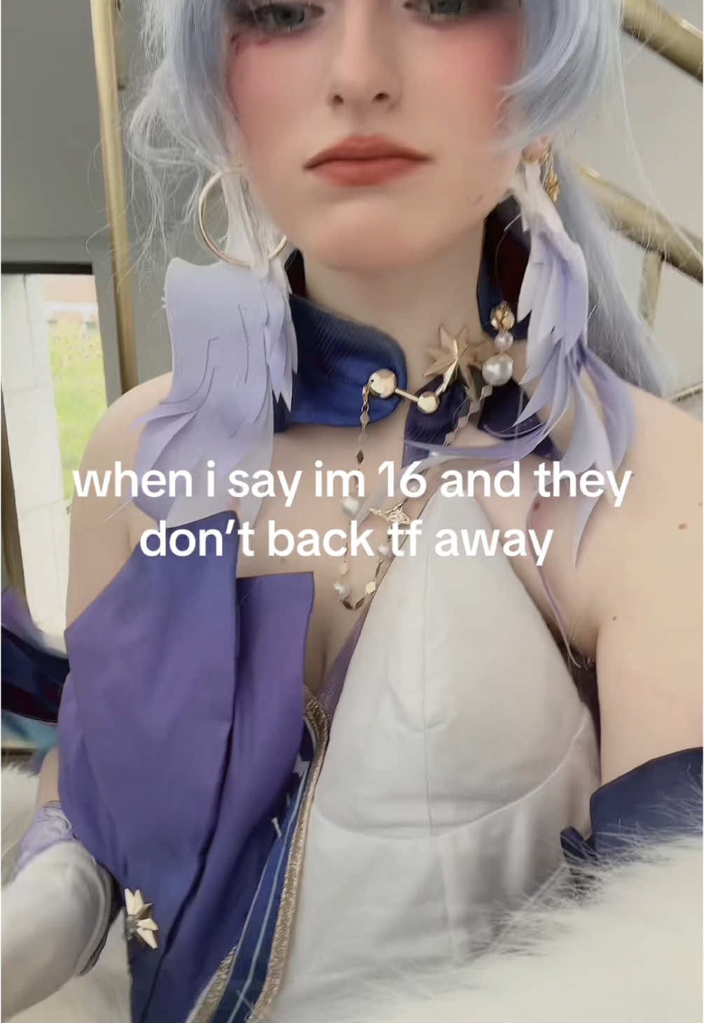 online and irl people need to learn to behave 😭#robincosplay #robin #robinhsr #HonkaiStarRail #honkaistarrailcosplay #fyp #cosplay 