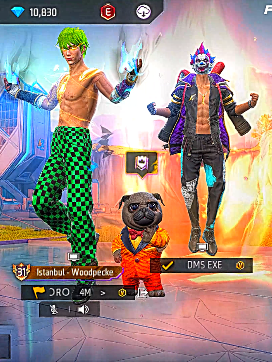 ZORO VS @DMS #foryou #foryoupage #freefire #zoroffx333 