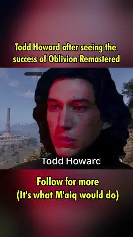After Oblivion Remastered we all know what Todd Howard is planning next! #gaming #gamingmemes #skyrim #skyrimmemes