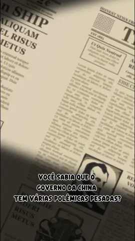 Você sabia que o governo da China tem várias polêmicas pesadas? Se liga nesses 10 pontos negativos sobre o regime chinês: 1. Sem liberdade de expressão: Quem critica o governo pode ser censurado… ou até desaparecer. 2. Autoritarismo total: Não existem eleições livres. Só o Partido Comunista manda. 3. Vigilância em massa: O governo te observa por câmeras e até reconhecimento facial. 4. Repressão a minorias: Uigures e outras etnias sofrem em campos de reeducação. 5. Censura na internet: Google, YouTube, Instagram? Tudo bloqueado. 6. Perseguição a ativistas: Quem luta por direitos humanos vira alvo e é silenciado. 7. Hong Kong sob controle: A promessa de autonomia virou repressão e censura. 8. Desastre ambiental: A China cresceu rápido, mas com muita poluição e danos ao meio ambiente. 9. Propaganda 24 horas por dia: Xi Jinping é exaltado como se fosse um líder supremo. 10. Pressão internacional: A China usa acordos e dinheiro pra controlar outros países — e cobra depois. E aí, isso é poder… ou opressão? Comenta aqui o que mais te impressiona! #curio #curiosidades #historias #news #viralvideos 