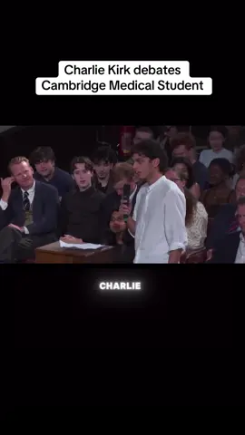 Who won?🧐  #Charliekirk #fyp #fypシ #debates #politicstiktok #kamala #trump #foryoupage #cambridge #medicalstudent #england #uk #usvsuk #Americavsbritish #foryou #viral #blowthisup #viraltiktok #biology #dna #religion 