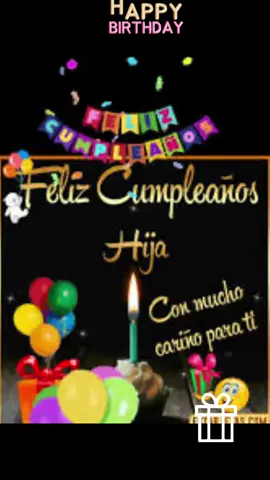 Feliz Cumpleaños Hija Que Dios Te Bendiga Siempre Te Amamos Tus Papas Mucho #🩷🎉🎂🎊
