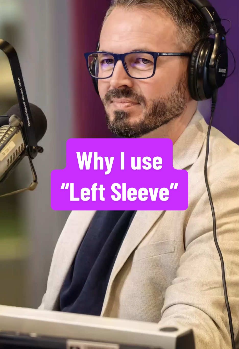 I often get asked what the meaning is behind “Left Sleeve”. Here is the story behind the name: @Breakfast with Martin Bester @Jacaranda FM  #leftsleeve #grace