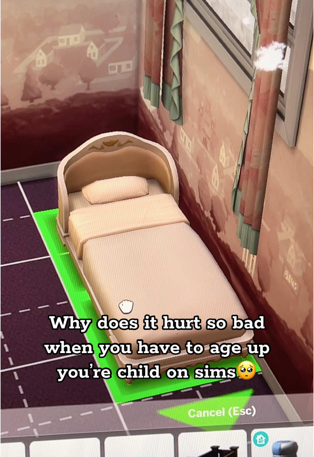 Why does it break my ♥️ #sims4 #simstok #simsbuilds 